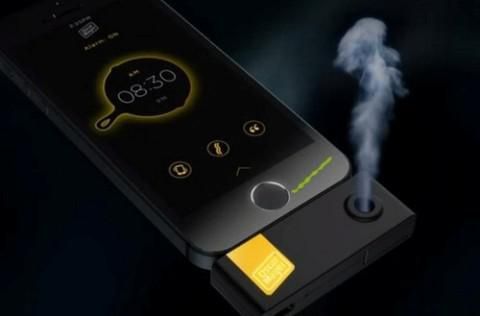 新式iPhone闹钟 用气味叫醒你-广州磐众智能科技有限公司