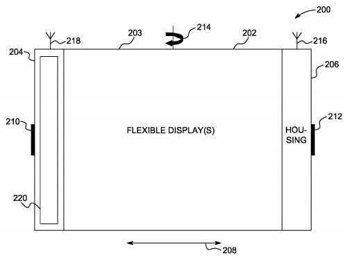 苹果注册柔性屏幕专利，可掰弯屏幕执行操作-广州磐众智能科技有限公司