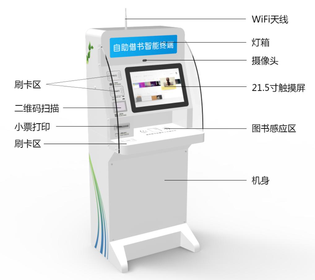 21.5寸自助还书设备/PZ-215BDP--广州磐众智能科技有限公司